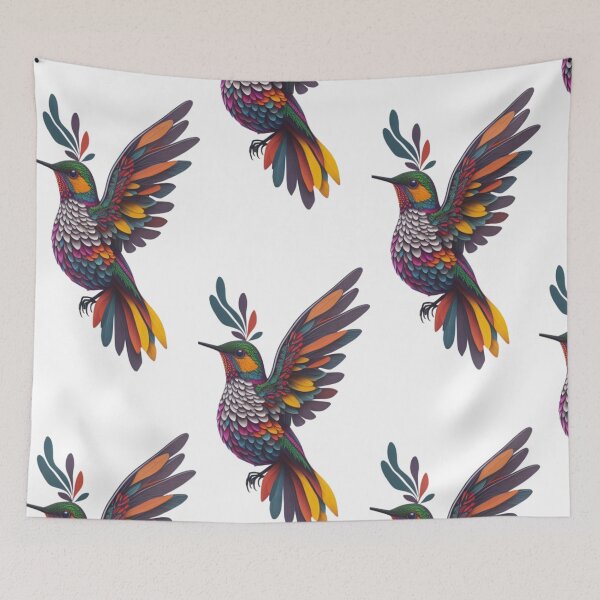 Item preview, Hummingbird illustration designed and sold by IlustracionesLF.