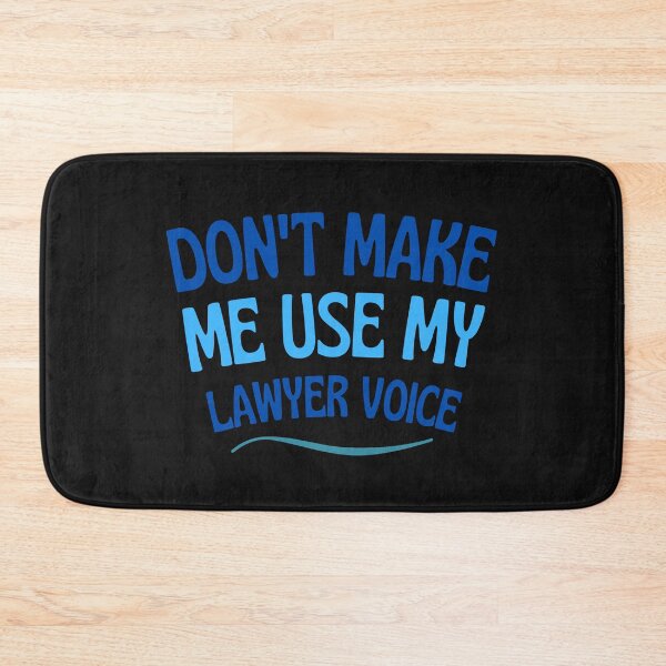 Item preview, Stickers Don't Make Me Use My Lawyer Voice'  designed and sold by gedkeaw.