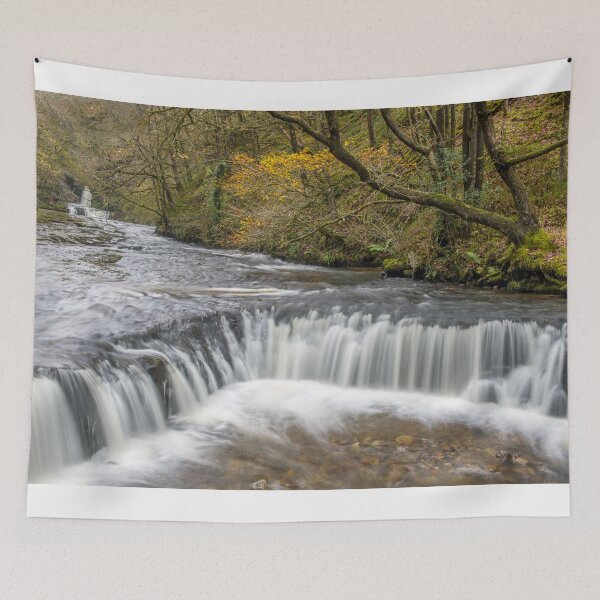 Item preview, Horseshoe Falls on the River Neath in the Vale of Neath   designed and sold by Cameranick.