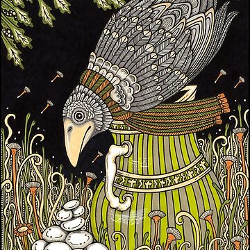 Artwork thumbnail, The Crow and the Pitcher by AnitaInverarity