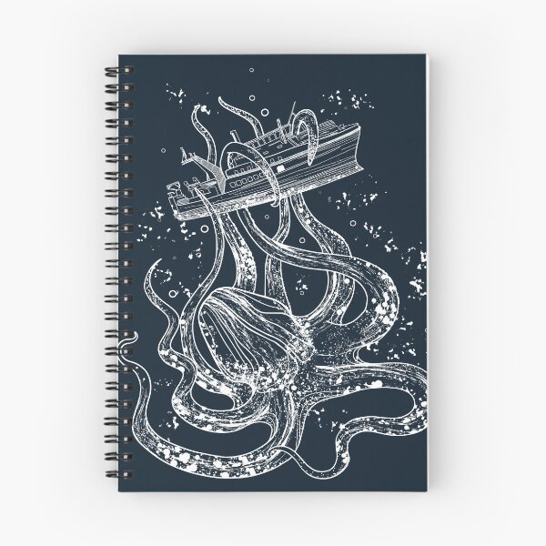Item preview, Kraken, a giant squid attacks the ship designed and sold by IrynaPas.