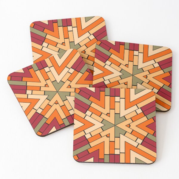 Item preview, Triangle pattern with vivid colors designed and sold by cute-tees.