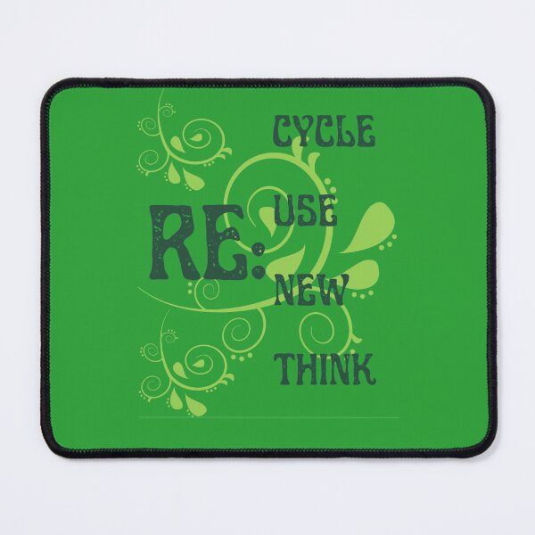 Item preview, Re-Cycle Re-Use Re-New Re-Think. Crisis Environmental Activism designed and sold by Rebel-Design.