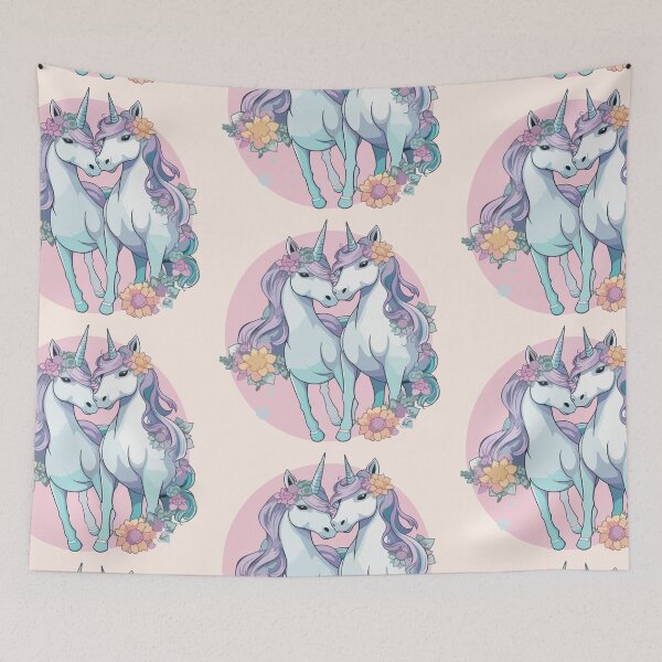 Item preview, Unicorn Sisters designed and sold by StickerWorlds.