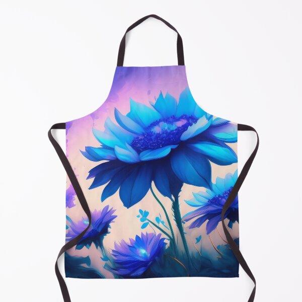 Artikelvorschau, Blaues Sonnenblumen-Wildblumen-Feld durch Perceptual Paradox Creations entworfen und verkauft von hobbit73.