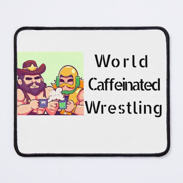 Item preview, World Caffeinated Wrestling designed and sold by caffeinekind.