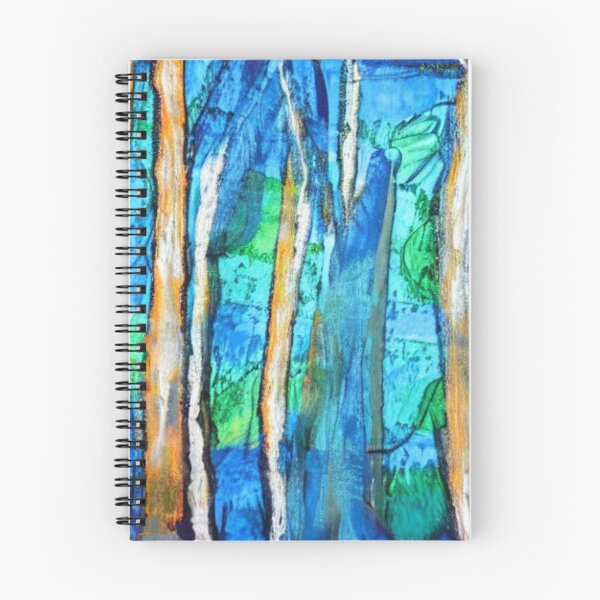 Item preview, Blue Abstract Trees designed and sold by kissuquick.