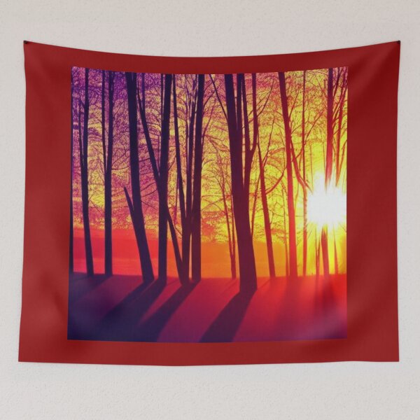 Item preview, Red Tree Sunset designed and sold by kissuquick.