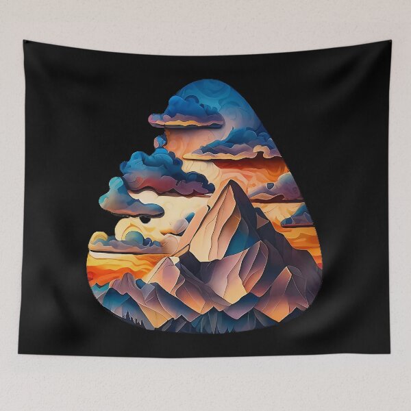 Item preview, Clever design (beautiful scenery filling the background of the guitar plectrum) designed and sold by Cahlie Li.