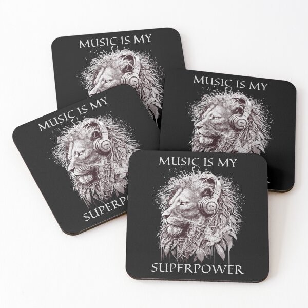 Item preview, Cool For Teenage Guys, Music Is My Superpower designed and sold by DiamondPixel.