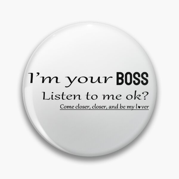 Item preview, I'm your BOSS | BLACK designed and sold by CatiaCosta.