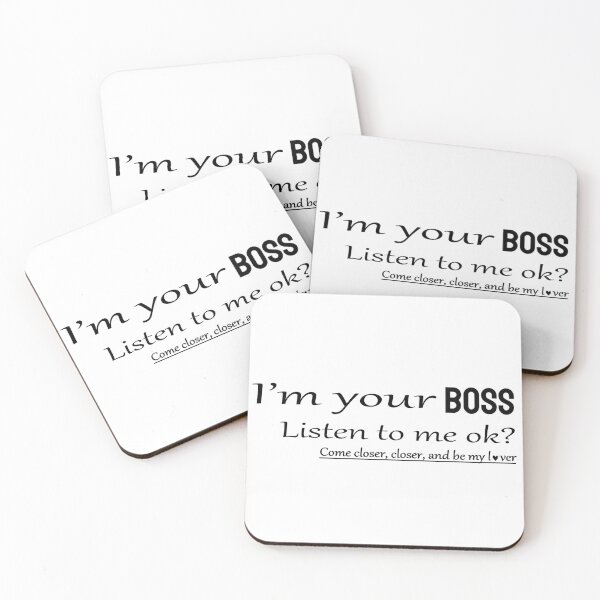 Item preview, I'm your BOSS | BLACK designed and sold by CatiaCosta.