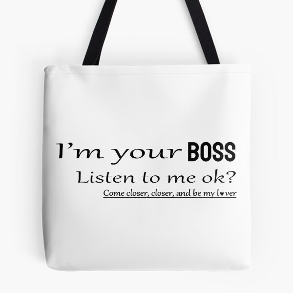 Item preview, I'm your BOSS | BLACK designed and sold by CatiaCosta.