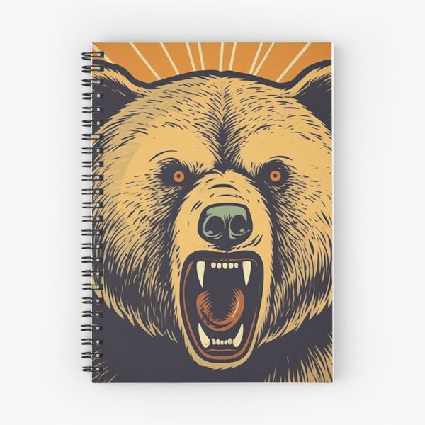 Item preview, Angry Brown Bear designed and sold by SMALL BEAR ART.