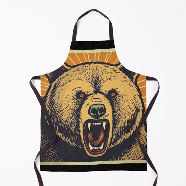 Item preview, Angry Brown Bear designed and sold by SMALL BEAR ART.
