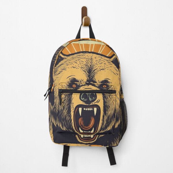Item preview, Angry Brown Bear designed and sold by SMALL BEAR ART.