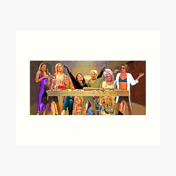 The Last RHONY Supper Art Print