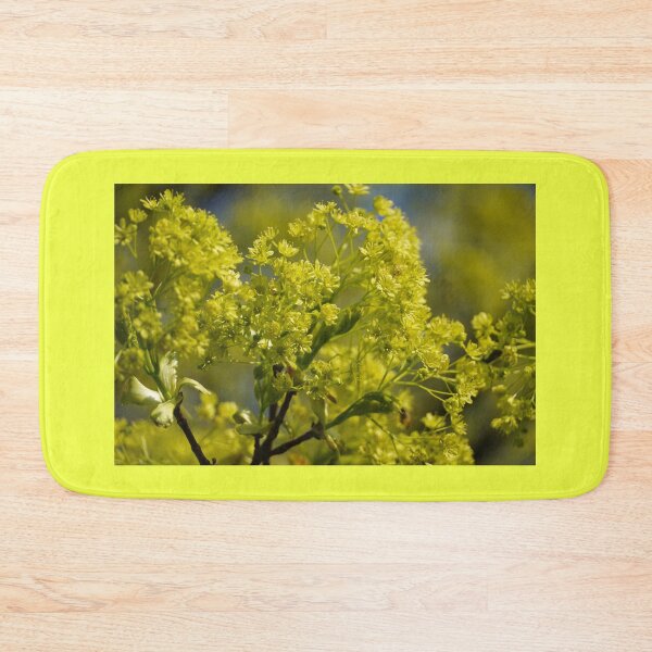 Item preview, Yellow flowers in spring with a yellow background designed and sold by Binas-gallery.