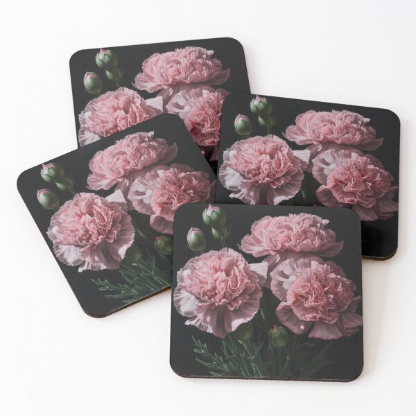 Item preview, Pink Carnations  designed and sold by Vanover Designs.