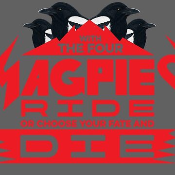 Artwork thumbnail, with the four MAGPIES ride by PRBY