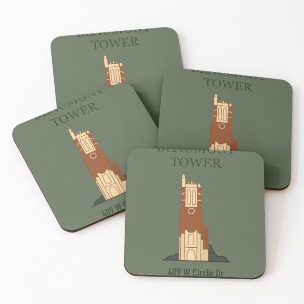 Item preview, Beaumont Tower Print designed and sold by mistickerco.