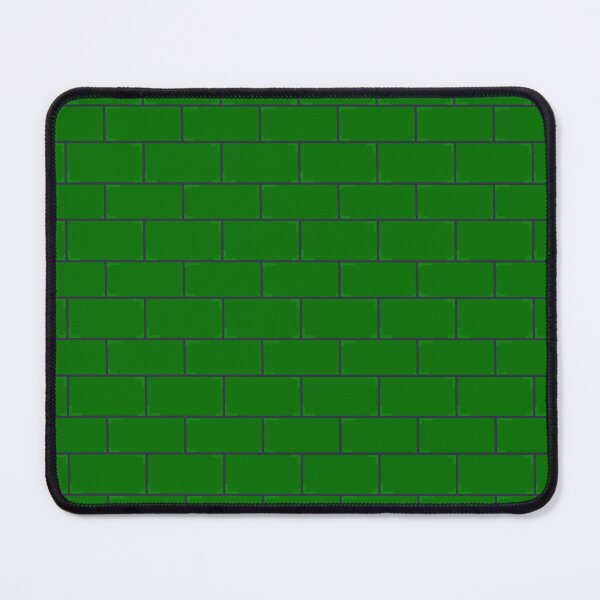 Item preview, Green Pixel Brick Wall design designed and sold by Voyax.