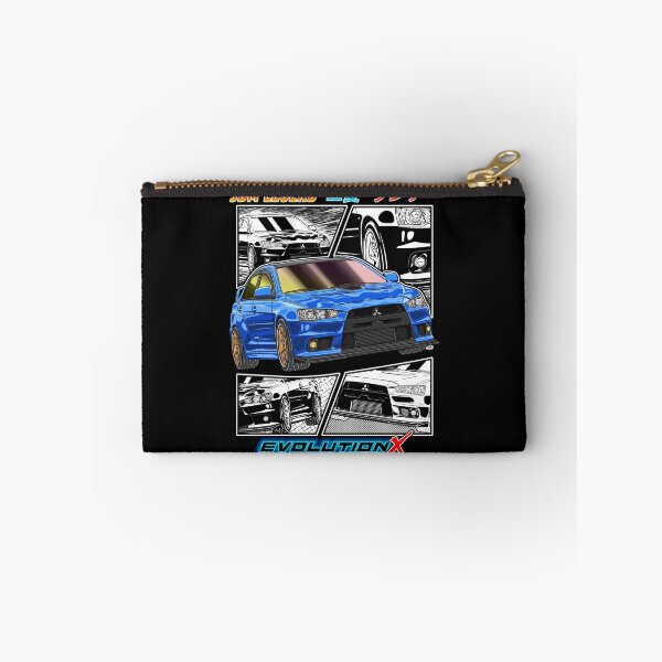 Item preview, JDM Blue Mitsubishi Lancer Evolution 10 Drifting designed and sold by JDM Guyvit.