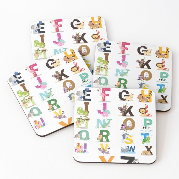 Item preview, Zoo Animal Alphabet Shirt ABCs Learning for boys and girls designed and sold by 0allthing.