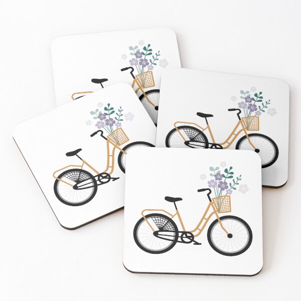 Item preview, Granny bike with flowers designed and sold by MarleinWinter.