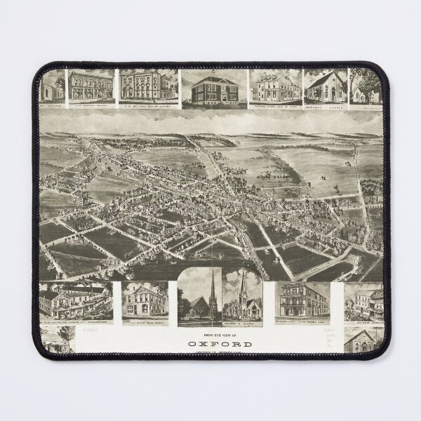 Artikelvorschau, Oxford, Pennsylvanien (1907) entworfen und verkauft von allhistory.