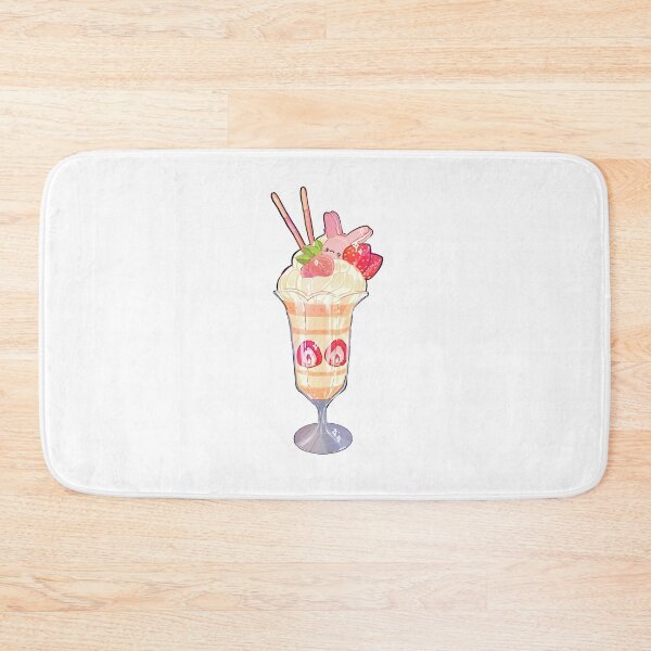 Item preview, Strawberry bunny parfait designed and sold by violeteale.
