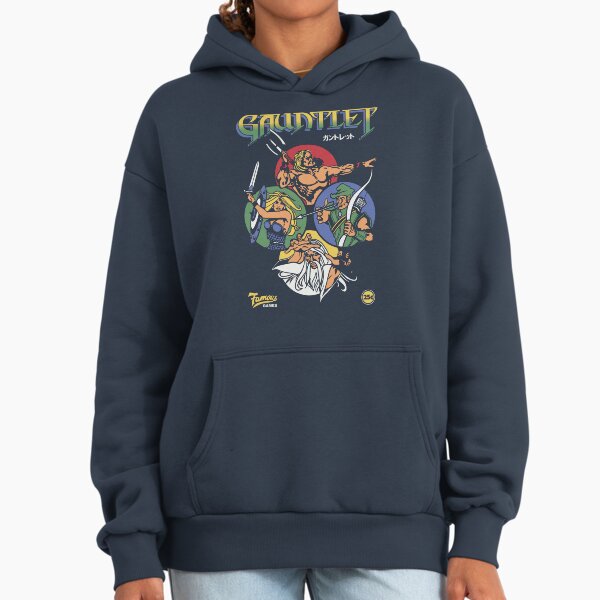 Gauntlet Retro Vintage Arcade Gaming Premium Oversized Hoodie
