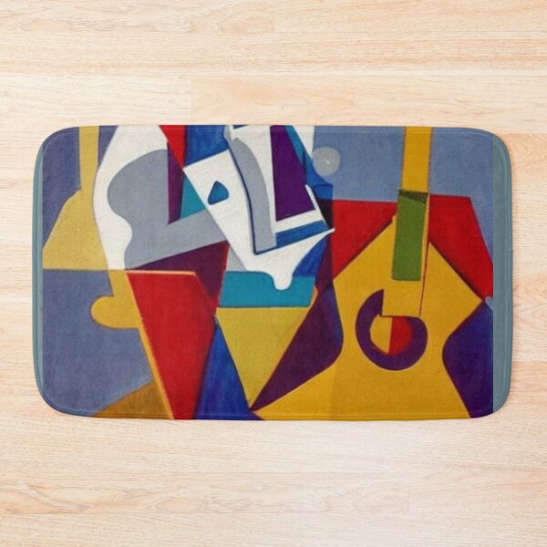 Item preview, Cubist Still Life With Guitar No. 1 designed and sold by kissuquick.