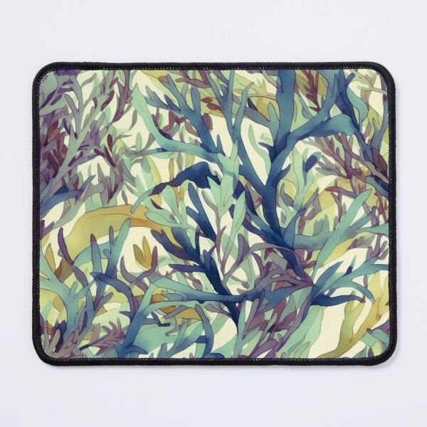 Item preview, Kelp forest watercolour pattern designed and sold by AiBroughtToLife.