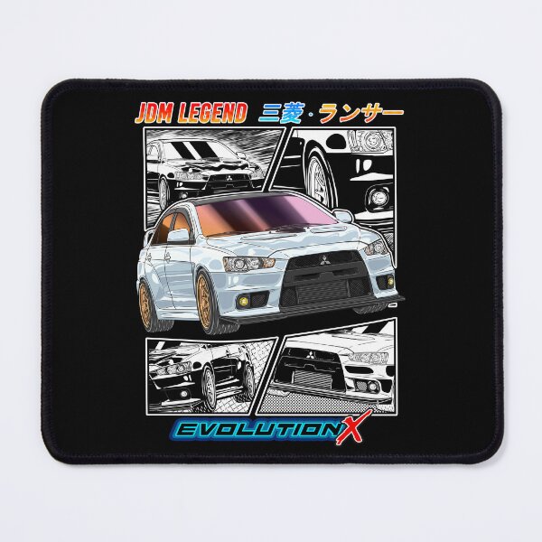 Item preview, JDM White Mitsubishi Lancer Evolution X Drifting designed and sold by JDM Guyvit.
