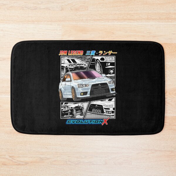 Item preview, JDM White Mitsubishi Lancer Evolution X Drifting designed and sold by JDM Guyvit.