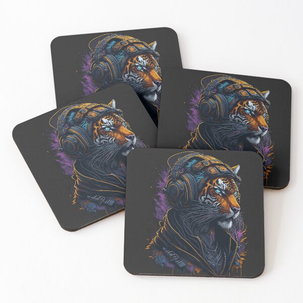 Item preview, Wild Jungle Jams: Tiger Takes Over DJ Booth! designed and sold by dbaik.