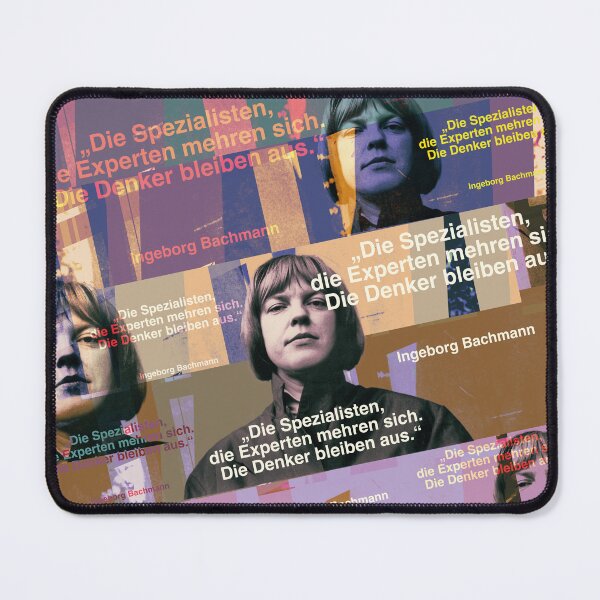 Item preview, Ingeborg Bachmann quote, wisdom designed and sold by Mauswohn.
