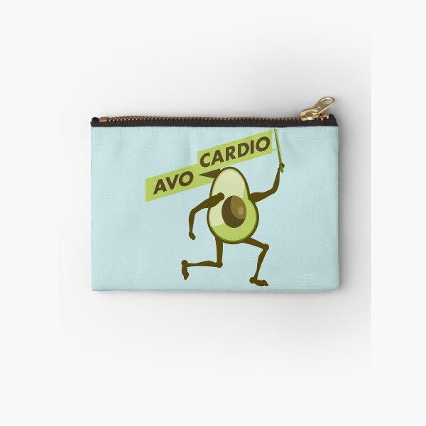 Item preview, AVO-CARDIO funny avocardo running designed and sold by piedaydesigns.