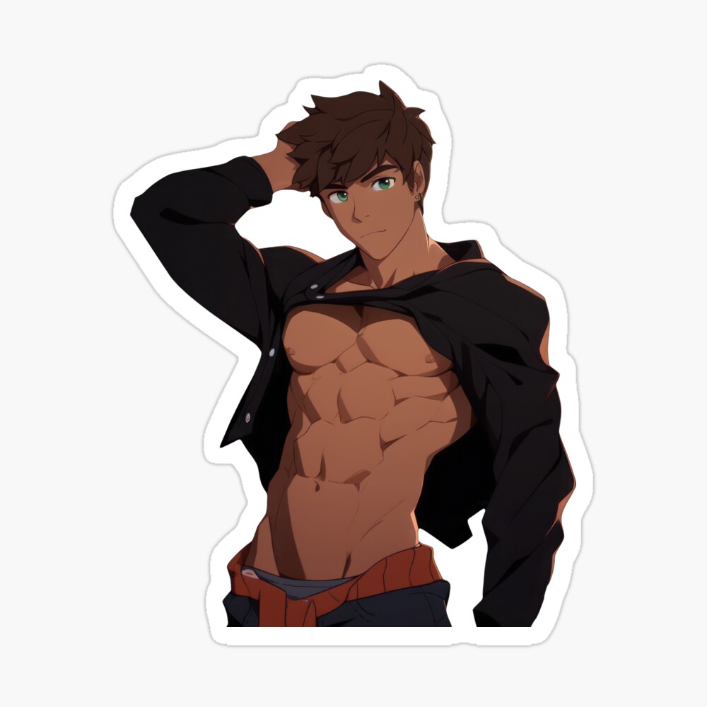 Shirtless Jacket Boy