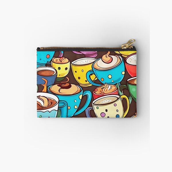 Item preview, Wake me up coffee cup pattern designed and sold by AiBroughtToLife.