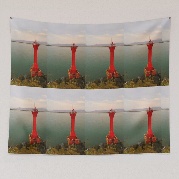 Item preview, Old red lighthouse in right frame designed and sold by kall3bu.