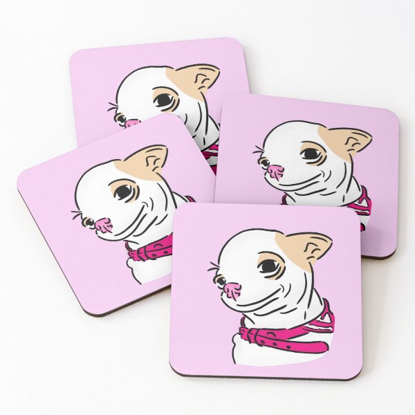 Item preview, Chihuahua with hot pink colar designed and sold by personpotato.