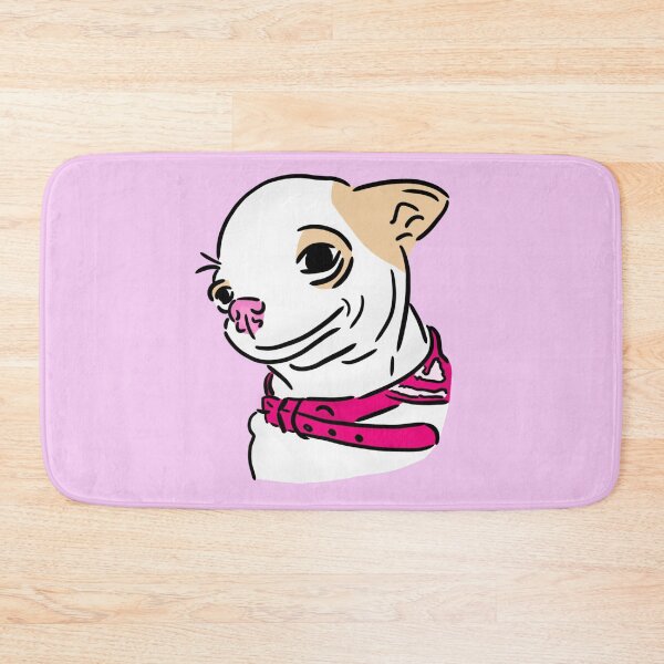 Item preview, Chihuahua with hot pink colar designed and sold by personpotato.