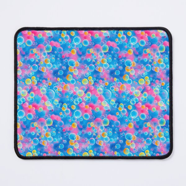 Item preview, Colorful Bubbles Seamless Pattern, Pastel Aesthetics designed and sold by Girly-Universe.