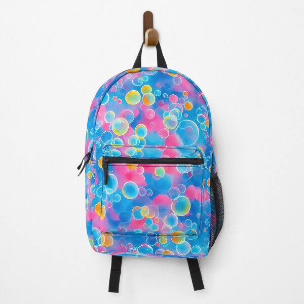 Item preview, Colorful Bubbles Seamless Pattern, Pastel Aesthetics designed and sold by Girly-Universe.