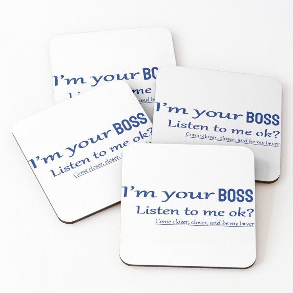 Item preview, I'm your BOSS | BLUE designed and sold by CatiaCosta.