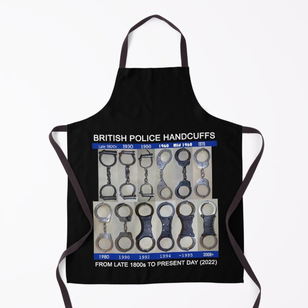 Item preview, British Police Handcuffs History v2 designed and sold by The IT Guy.
