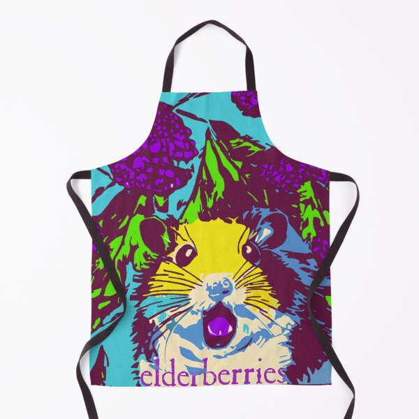 Item preview, Hamster and elderberries designed and sold by katemargoli.
