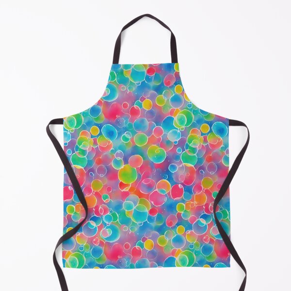Aperçu de l'œuvre Modèle Sans Couture De Bulles Colorées créée et vendue par Girly-Universe.